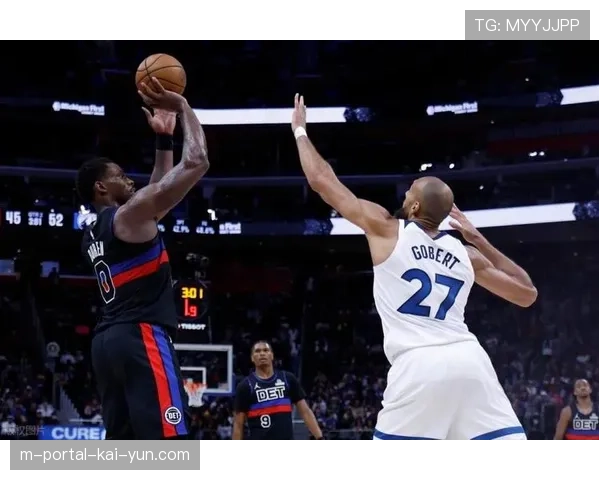 戈贝尔防守杠杆影响值2.69第三 森林狼内线防守支柱